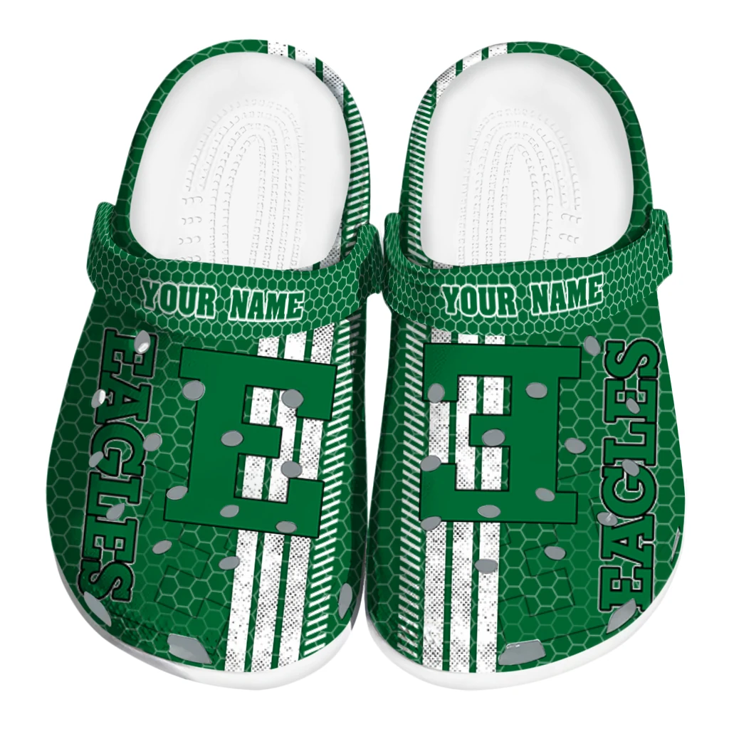 personalized-eastern-michigan-eagles-contrasting-stripes-clogs-best-selling personalized eastern michigan eagles contrasting stripes clogs best selling