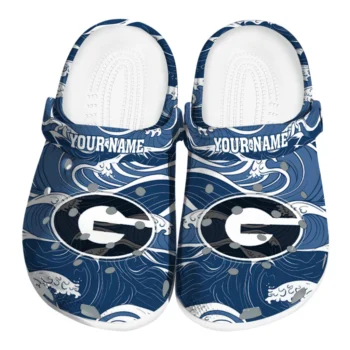 Personalized Georgia Bulldogs Wave Flow Clogs