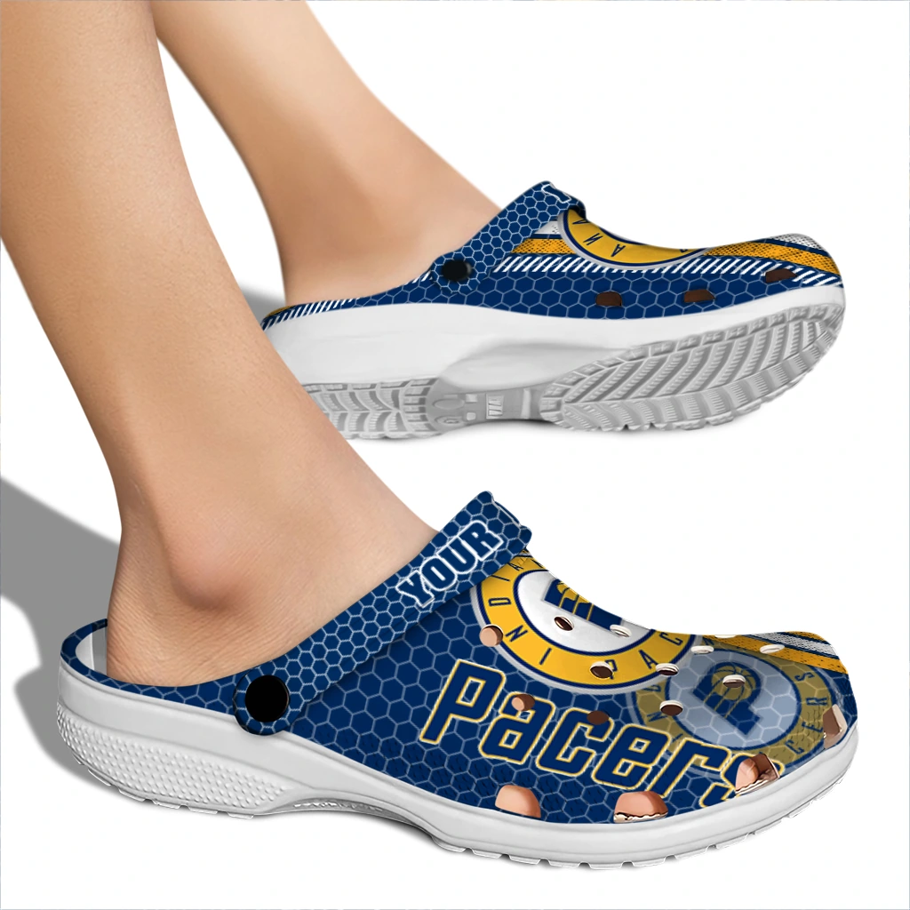 personalized-indiana-pacers-contrasting-stripes-clogs-fashion-forward