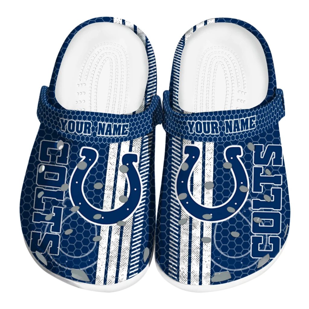 personalized-indianapolis-colts-contrasting-stripes-clogs-best-selling personalized indianapolis colts contrasting stripes clogs best selling