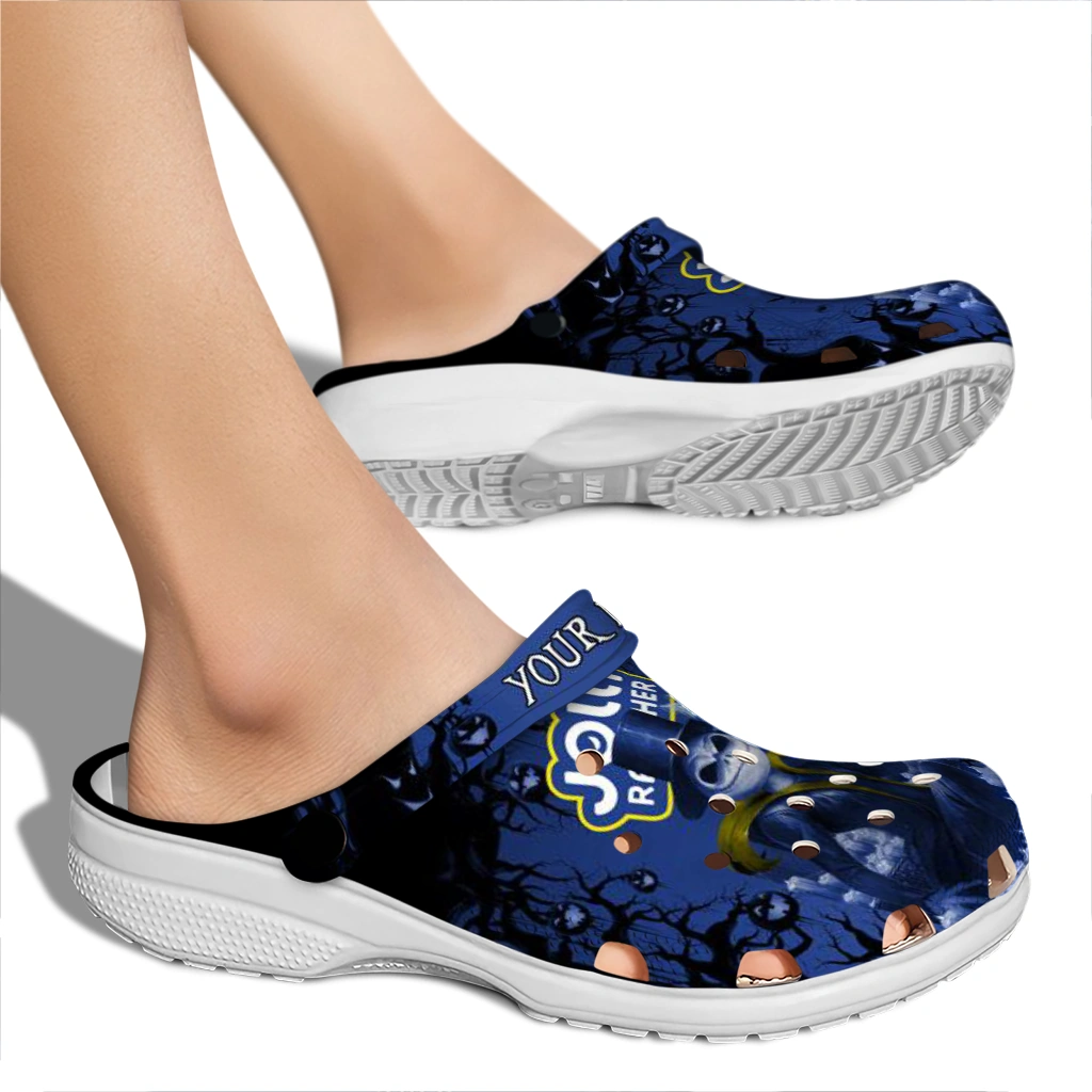 personalized-jolly-rancher-skeleton-grin-blue-black-clogs-fashion-forward-hey-clogs.webp