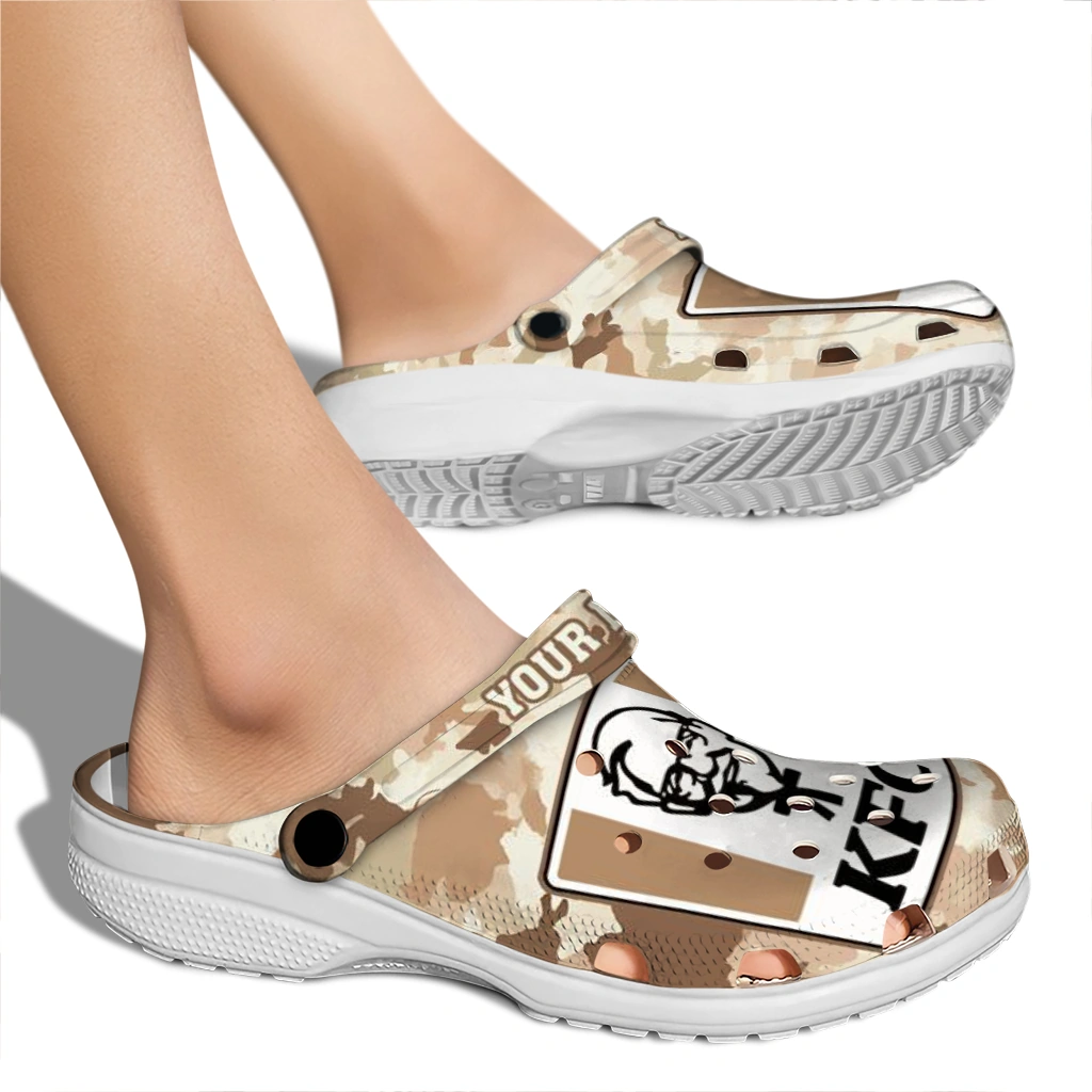 personalized-kfc-beige-camouflage-beige-brown-clogs-fashion-forward-hey-clogs.webp
