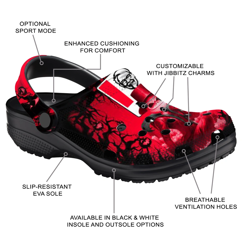 personalized-kfc-piggy-shadows-red-black-clogs-new-arrival-hey-clogs.webp