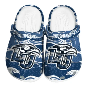 Personalized Liberty Flames Wave Flow Clogs