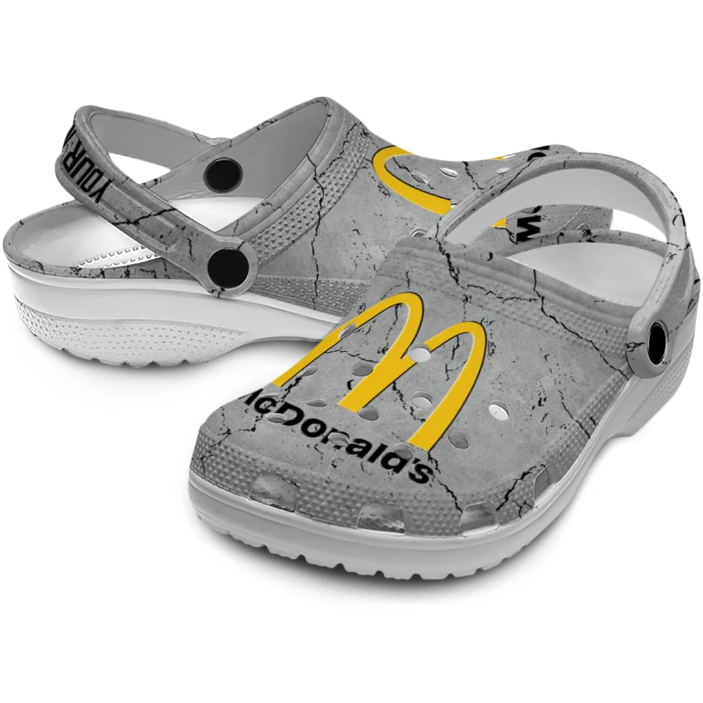 personalized-mcdonalds-logo-marble-gray-yellow-clogs-high-quality-hey-clogs.webp