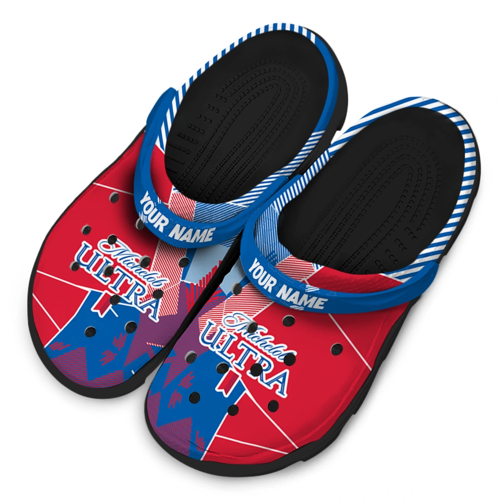 personalized-michelob-ultra-central-red-blue-clogs-latest-model-hey-clogs.webp
