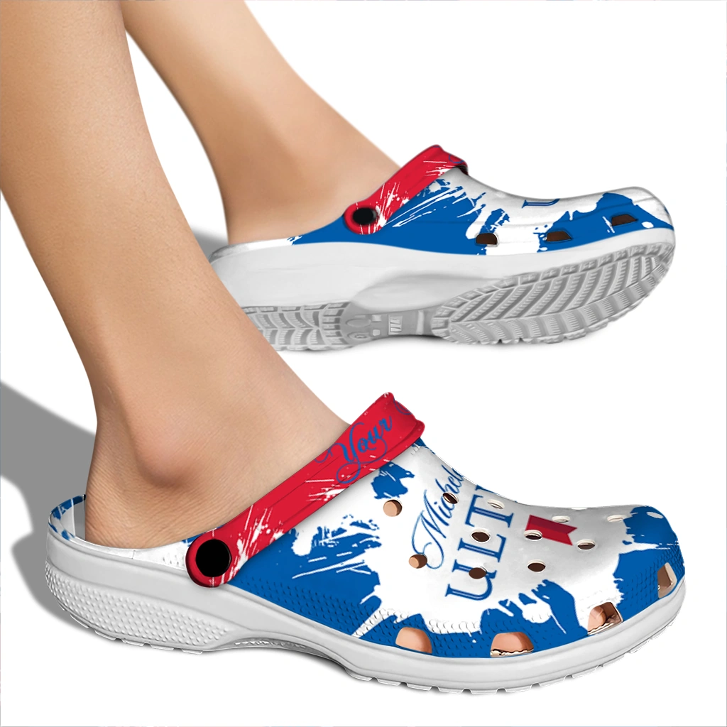 personalized-michelob-ultra-signature-splash-blue-white-clogs-fashion-forward-hey-clogs.webp