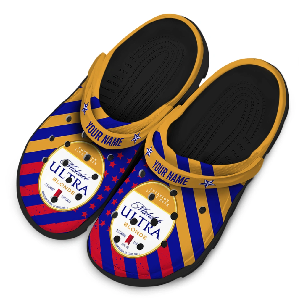 personalized-michelob-ultra-star-field-blue-yellow-clogs-latest-model-hey-clogs.webp