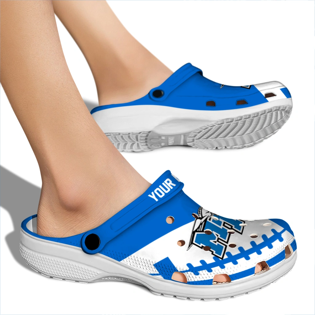 personalized-middle-tennessee-blue-raiders-football-motif-clogs-fashion-forward
