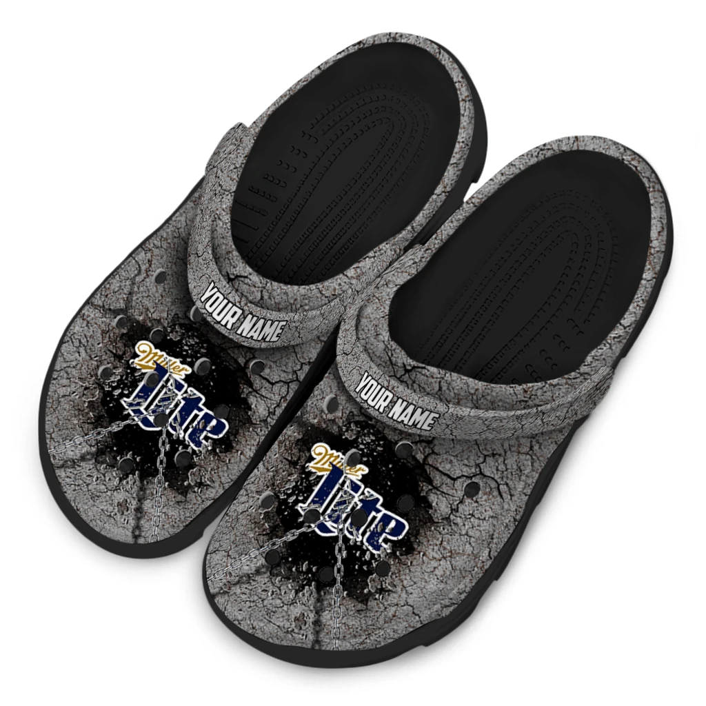 personalized-miller-lite-cracked-concrete-gray-black-clogs-latest-model-hey-clogs.webp