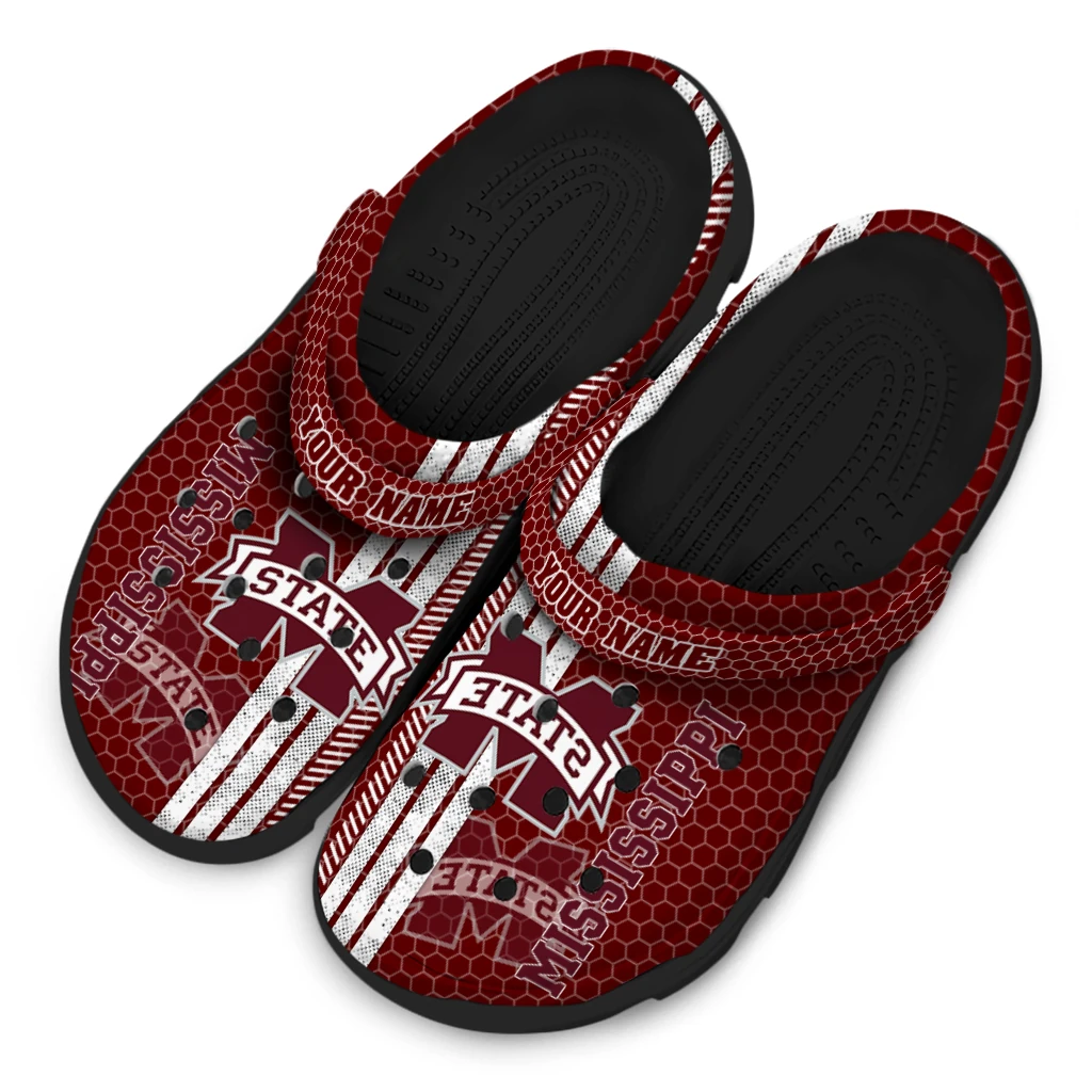 personalized-mississippi-state-bulldogs-contrasting-stripes-clogs-latest-model