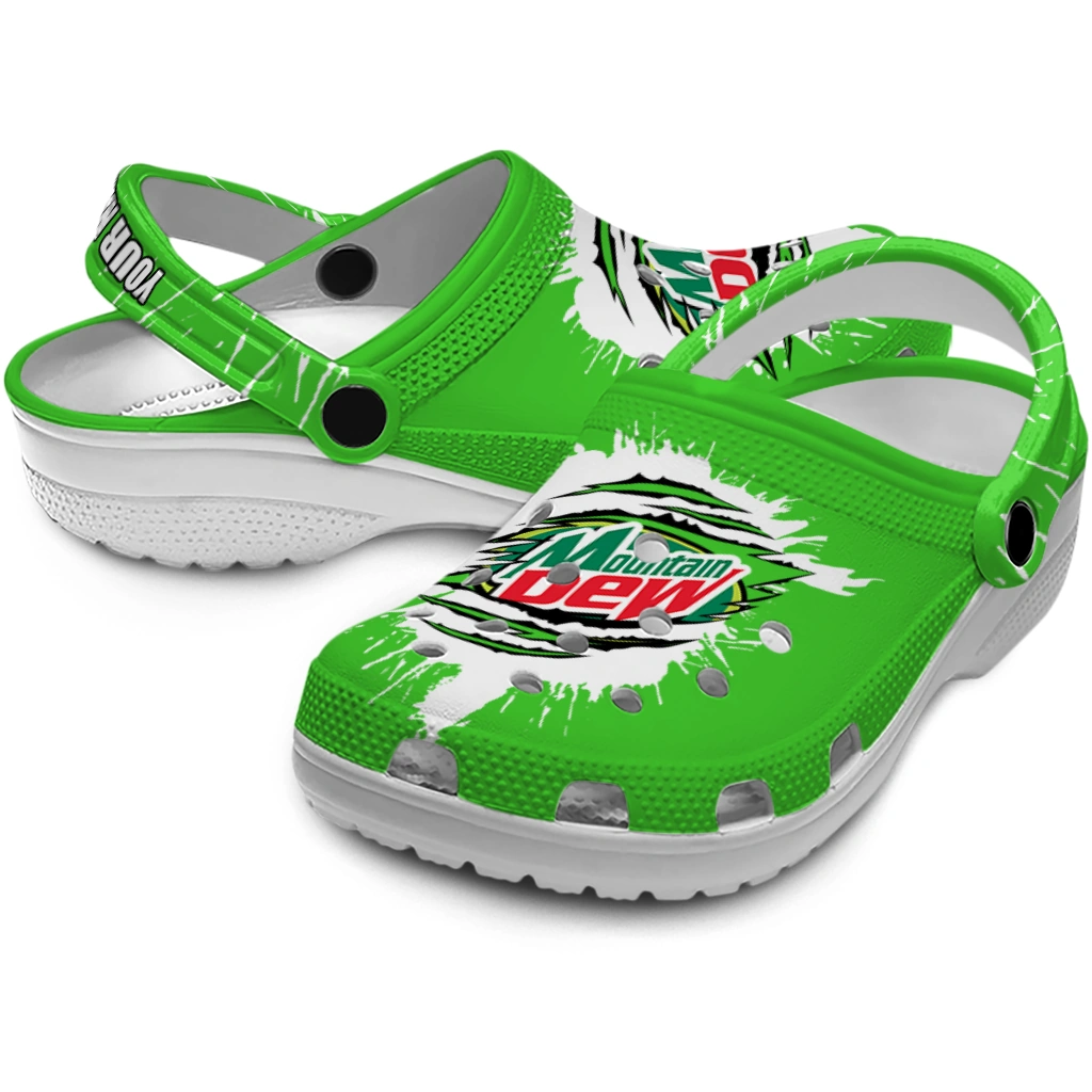 personalized-mountain-dew-claw-green-clogs-high-quality-hey-clogs.webp