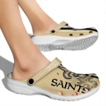 personalized-new-orleans-saints-contrasting-stripes-clogs-best-selling