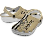 personalized-new-orleans-saints-contrasting-stripes-clogs-best-selling