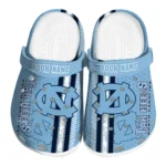 personalized-north-carolina-tar-heels-contrasting-stripes-clogs-best-selling