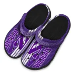 personalized-northwestern-wildcats-contrasting-stripes-clogs-best-selling