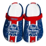 personalized-pabst-blue-ribbon-lines-blue-red-clogs-best-selling-hey-clogs.webp