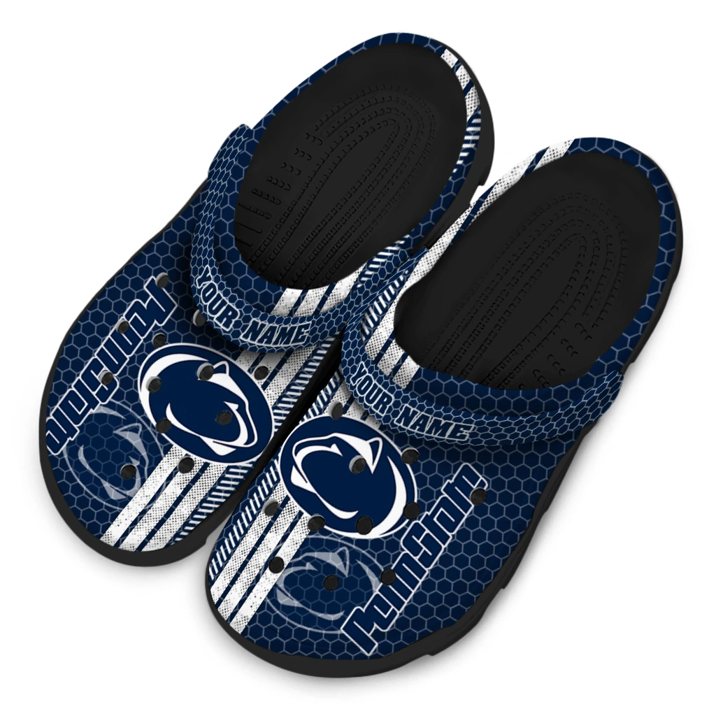 personalized-penn-state-nittany-lions-contrasting-stripes-clogs-latest-model