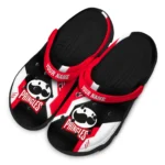 personalized-pringles-geometric-pattern-black-red-clogs-best-selling-hey-clogs.webp