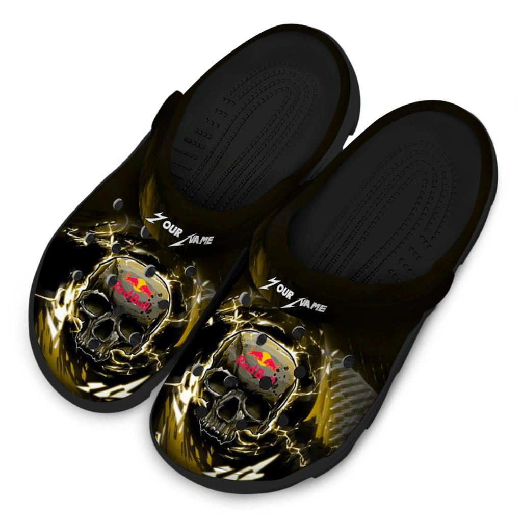 personalized-red-bull-skull-power-black-yellow-clogs-latest-model-hey-clogs.webp