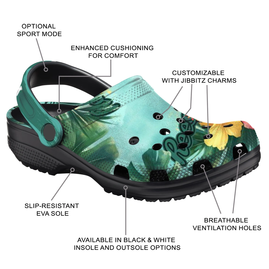 personalized-reeses-hawaii-design-green-red-clogs-new-arrival-hey-clogs.webp