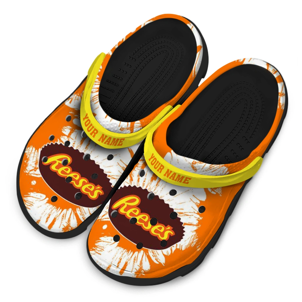 personalized-reeses-orange-splat-orange-yellow-clogs-latest-model-hey-clogs.webp