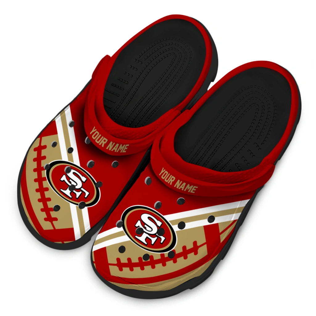 personalized-san-francisco-49ers-football-motif-clogs-latest-model