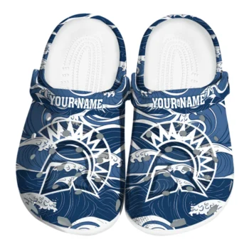 Personalized San Jose State Spartans Wave Flow Clogs
