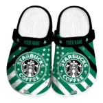 personalized-starbucks-siren-emblem-green-black-clogs-best-selling-hey-clogs.webp