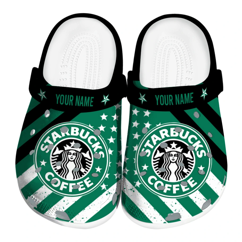 personalized-starbucks-siren-emblem-green-black-clogs-best-selling-hey-clogs.webp personalized starbucks siren emblem green black clogs best selling hey clogs
