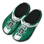 personalized-starbucks-white-line-green-white-clogs-best-selling-hey-clogs.webp