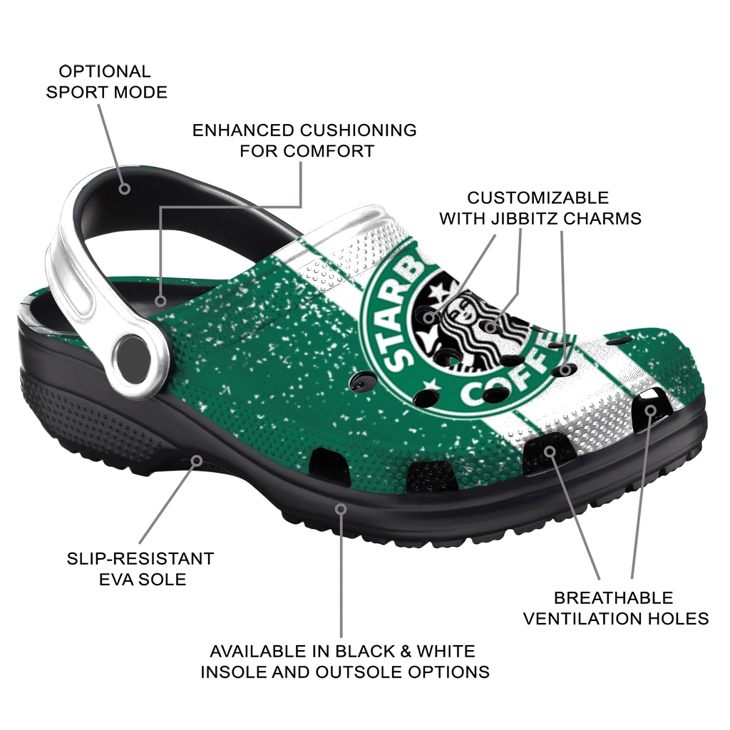 personalized-starbucks-white-line-green-white-clogs-new-arrival-hey-clogs.webp
