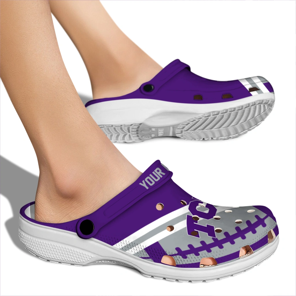 personalized-tcu-horned-frogs-football-motif-clogs-fashion-forward