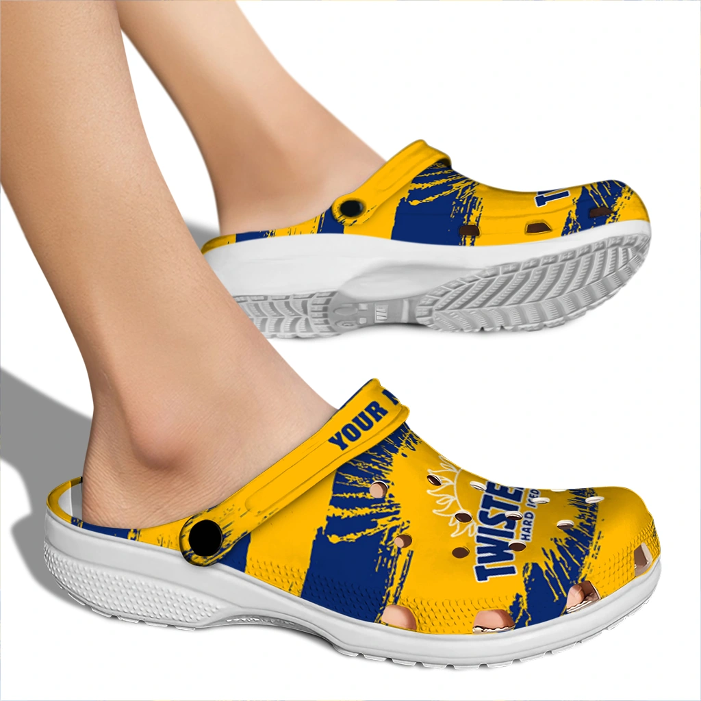 personalized-twisted-tea-sun-splash-blue-yellow-clogs-fashion-forward-hey-clogs.webp