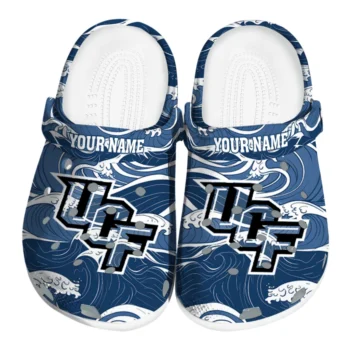 Personalized UCF Knights Wave Flow Clogs