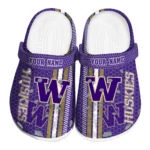 personalized-washington-huskies-contrasting-stripes-clogs-best-selling