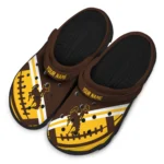 personalized-wyoming-cowboys-football-motif-clogs-best-selling