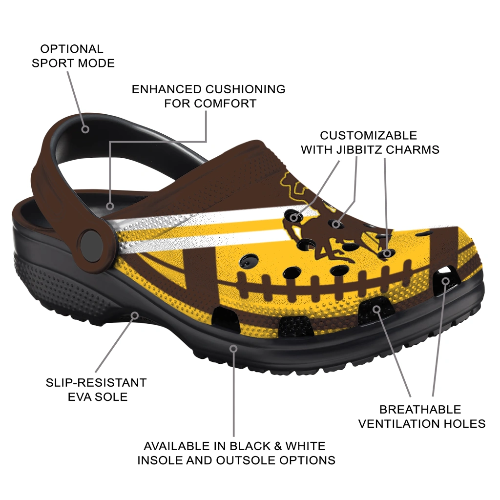 personalized-wyoming-cowboys-football-motif-clogs-new-arrival