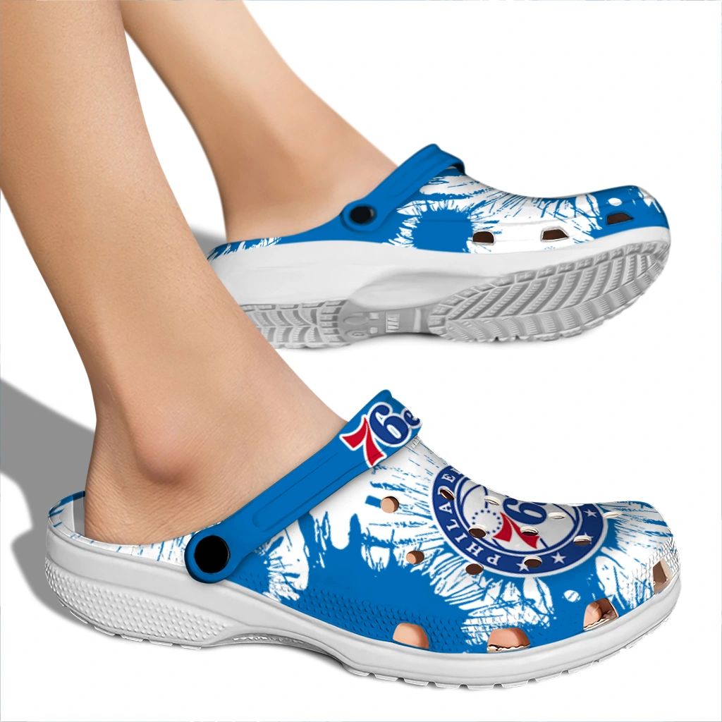 philadelphia-76ers-splatter-graphics-clogs-fashion-forward