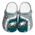 philadelphia-eagles-hexagon-grid-clogs-best-selling