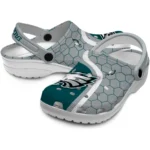 philadelphia-eagles-hexagon-grid-clogs-best-selling