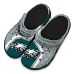 philadelphia-eagles-hexagon-grid-clogs-best-selling