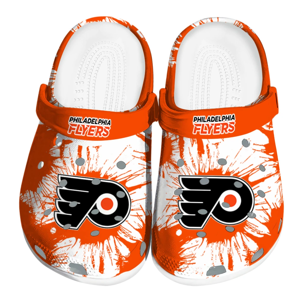 philadelphia-flyers-splatter-graphics-clogs-best-selling philadelphia flyers splatter graphics clogs best selling