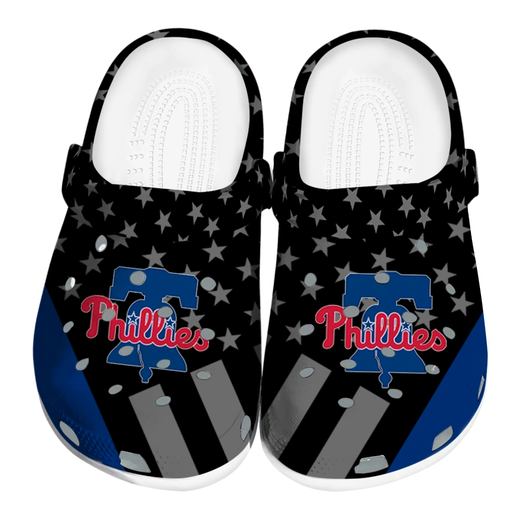 philadelphia-phillies-stellar-stripes-theme-clogs-best-selling philadelphia phillies stellar stripes theme clogs best selling