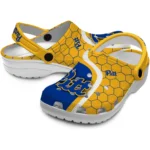pittsburgh-panthers-hexagon-grid-clogs-best-selling