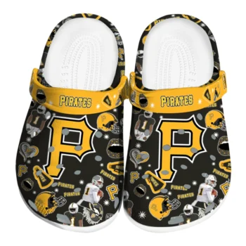 Pittsburgh Pirates Football Icons Clogs