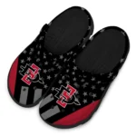 san-diego-state-aztecs-stellar-stripes-theme-clogs-best-selling