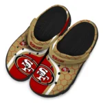 san-francisco-49ers-hexagon-grid-clogs-best-selling