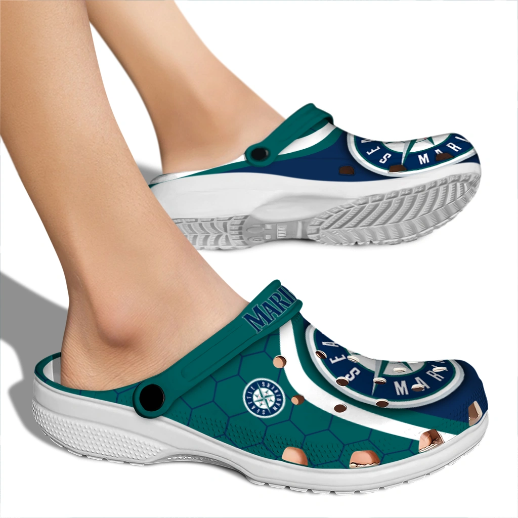 seattle-mariners-hexagon-grid-clogs-fashion-forward