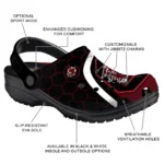south-carolina-gamecocks-hexagon-grid-clogs-best-selling